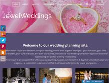 Tablet Screenshot of jewelweddings.com